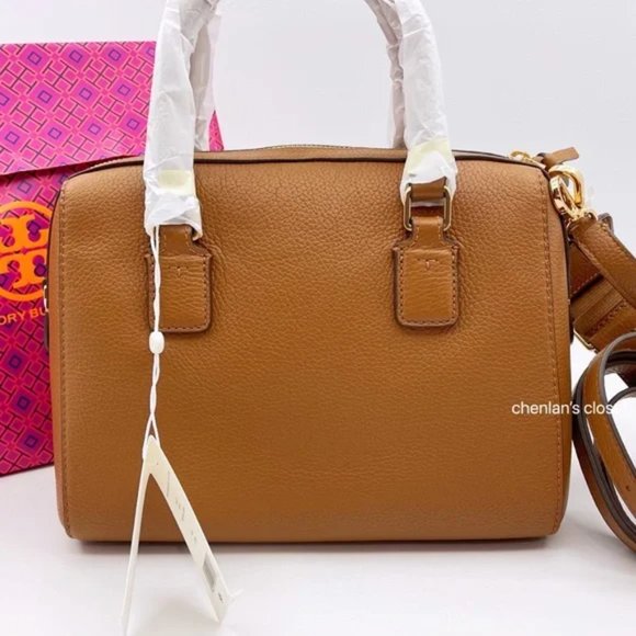 ⭐️NeW! Tory Burch Thea Web Small Satchel - Picture 4 of 13